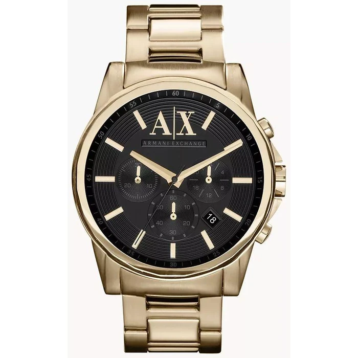 Armani Exchange Chronograph Gold-Tone Steel Men's Watch AX2095 - Gold by Armani Exchange - Refurbished - Brand New condition - CA$232.49