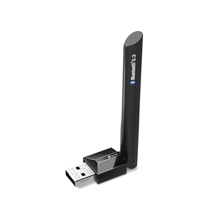 TP-Link USB Bluetooth Adapter for PC, Bluetooth 5.3 Dongle (UB500 Plus) - Long Range, Adjustable Antenna, Supports Windows 11/10/8.1/7 for Desktop, Laptop, Mouse, Keyboard, and More. by TP-Link - Used - Like New condition - CA$14.54
