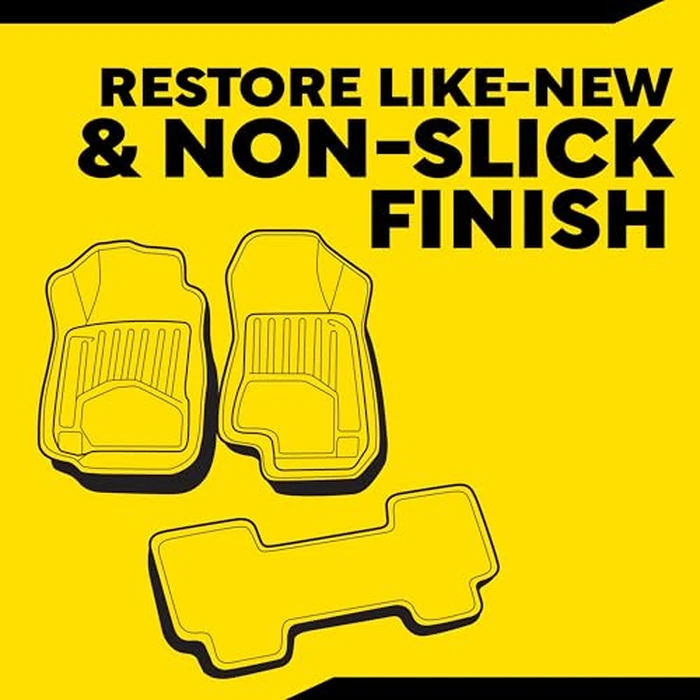 Meguiar’s Quik Solutions All-Weather Floor Mat Kit,All Weather Floor Mat Cleaner and Car Mat Protectant that Deep Cleans & Restores a Like-New Non-Slick Finish,Includes Drill Attachment, Kit by Meguiar's - Image 2