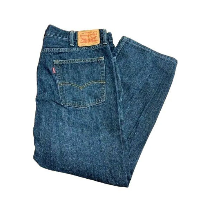 Levi Strauss & Co 514 Straight Stretch Men's Jeans 36" x 34" - Medium Wash Blue by Levi Strauss & Co - Refurbished - Brand New condition - US$61.48