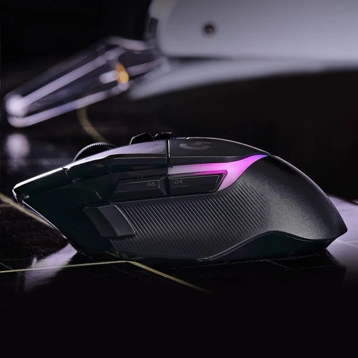 Logitech G502 X Plus Wireless Gaming Mouse: Optical Switches, LIGHTSYNC RGB, 13 Buttons, Infinite Scroll Toggle, <130 hr Battery Life, USB-C, PowerPlay Wireless Charging Capable, for PC/MacOS - Black by Logitech G - Image 2