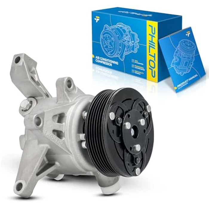 PHILTOP A/C Compressor 58492 Replacement for Subaru Impreza 2012-2016 2.0L, XV Crosstrek 2013-2015, Forester 2015-2018(2014 2.0L), WRX 2015-2020, Crosstrek 2016 by PHILTOP - Used - Very Good condition