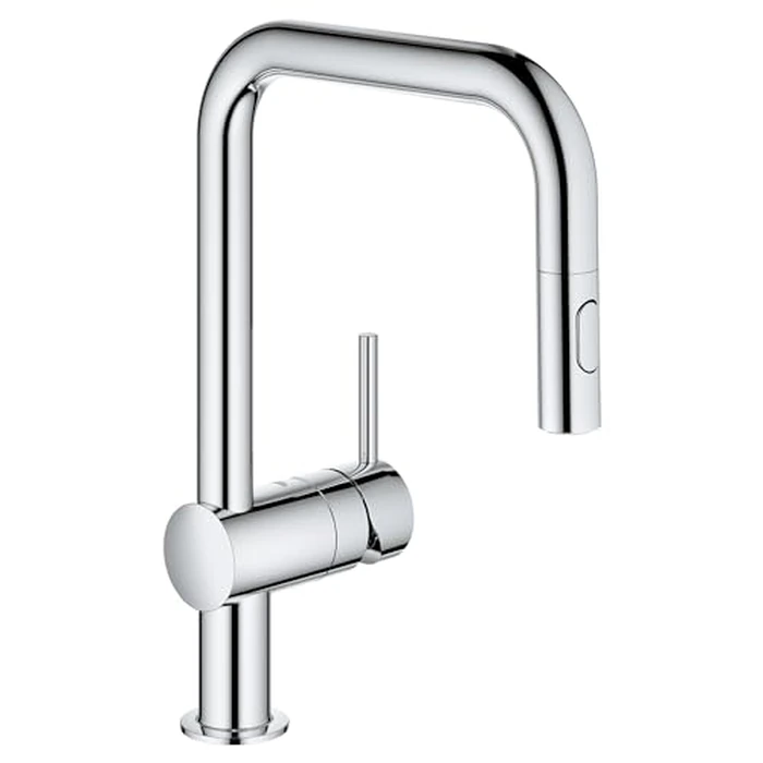 GROHE 32319003 Minta Pull-Down U Kitchen Faucet Chrome by GROHE - Used - Like New condition - CA$232.25