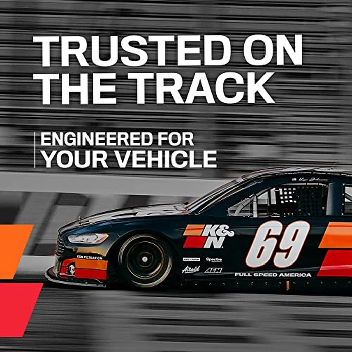 K&N Universal Clamp-On Air Intake Filter: High Performance, Premium Washable, Replacement Filter: Flange Diameter: 3.125 In, Filter Height: 9 In, Flange Length: 0.625 In, Shape: Oval Straight, RF-1012 by K&N - Image 6