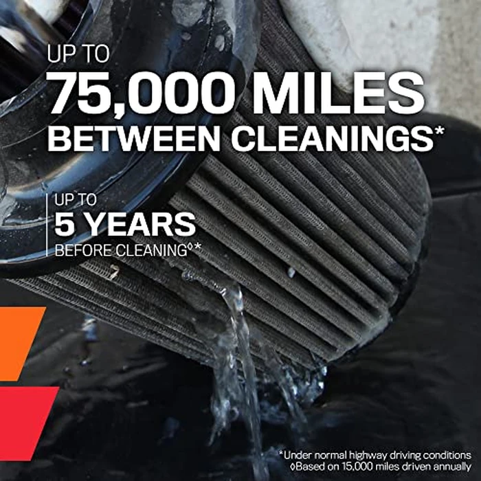 K&N Universal Clamp-On Air Intake Filter: High Performance, Premium Washable, Replacement Filter: Flange Diameter: 3.125 In, Filter Height: 9 In, Flange Length: 0.625 In, Shape: Oval Straight, RF-1012 by K&N - Image 8