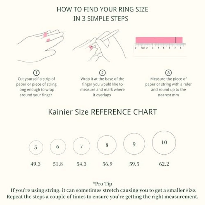 Kainier 2pairs Stacking Rings for Women 1mm 14K Gold Plated CZ V-Shaped Wavy Band Thin Pinky Thumb Stackable Ring Set Dainty Non Tarnish Comfort Fit Size 5 to 10 by Kainier - Image 6