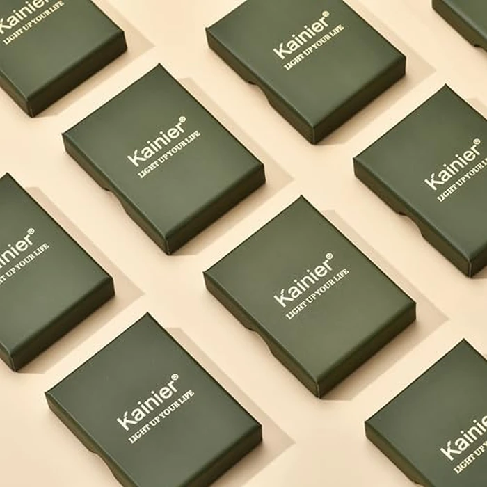 Kainier 2pairs Stacking Rings for Women 1mm 14K Gold Plated CZ V-Shaped Wavy Band Thin Pinky Thumb Stackable Ring Set Dainty Non Tarnish Comfort Fit Size 5 to 10 by Kainier - Image 8