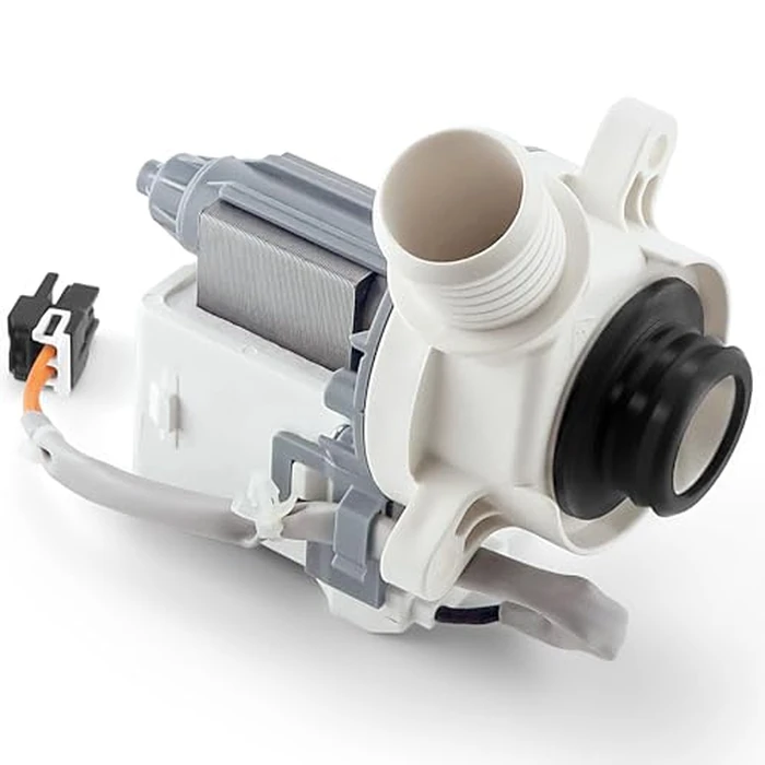 WH23X28418 290d1201g003 290d1201g001 Washer Drain Pump & Motor Assembly Replacement Compatible with G-E Hot-point Washers, Replace WH23X24178 WH23X27574 B40-3A01 B30-3A02 By Fetechmate by Fetechmate - Image 1