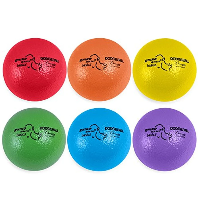 Champion Sports Rhino Skin Basic Dodgeball Set, 6" by Champion Sports - Used - Very Good condition