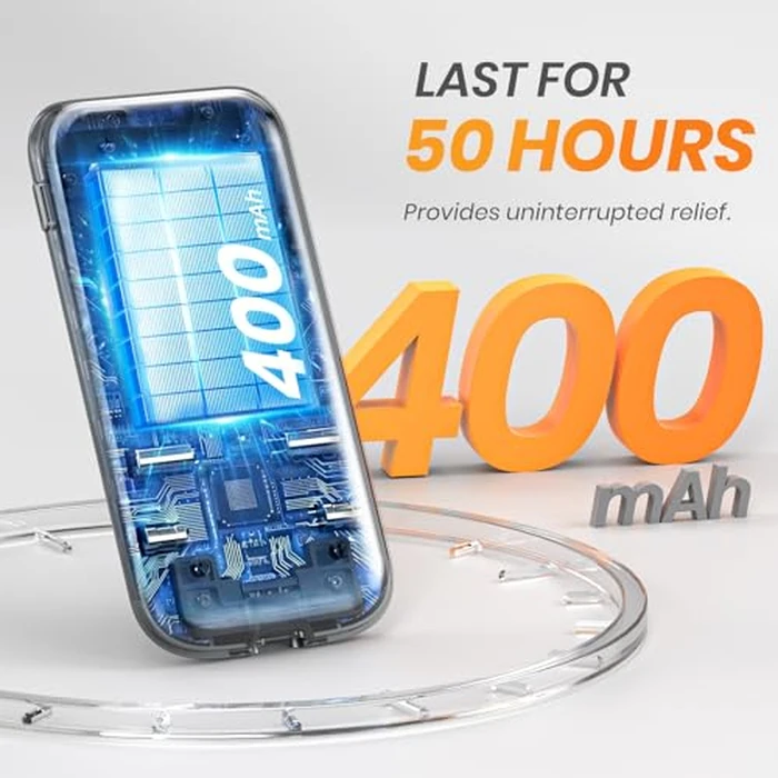 AVCOO 3-in-1 TENS Unit Muscle Stimulator with 24 Modes, 30 Intensities EMS Massage Machine for Shoulder, Back Pain Relief Therapy, Dual-Channel Electronic Pulse Massager with Type-C Port, 10 Pads by AVCOO - Image 5