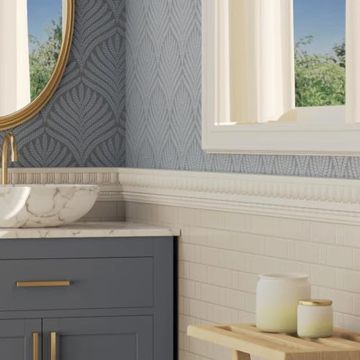 Endurathane Egg & Dart Chair Rail, 4"H x 1 1/4"P x 94 1/2"L, Factory Primed (2-Pack) by Ekena Millwork - Image 6