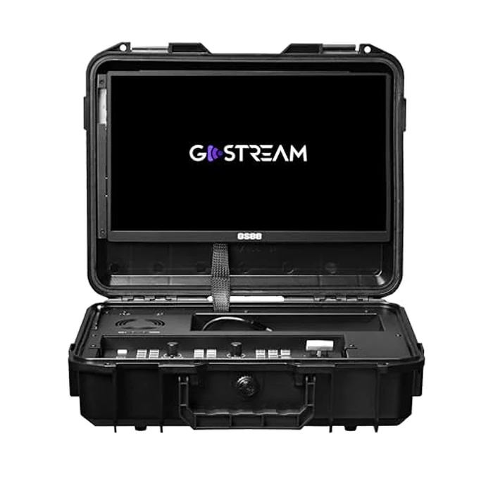 Osee GoStream Deck All in One Pro Live Streaming Multi Camera Video Mixer Switcher Recorder Player Kit 4 HDMI in USB-C I/O with 14 Inch Monitor Built-in DC-to-Type C Cable NDI(Optional) Upgradable by osee - Used - Very Good condition - US$745.44