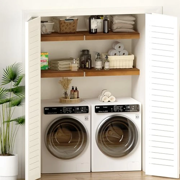 Gashell Wire Shelf Covers, Bamboo Wire Rack Covers for Pantry, Closet (4pcs, 40" W x 12" D) by Gashell - Image 8