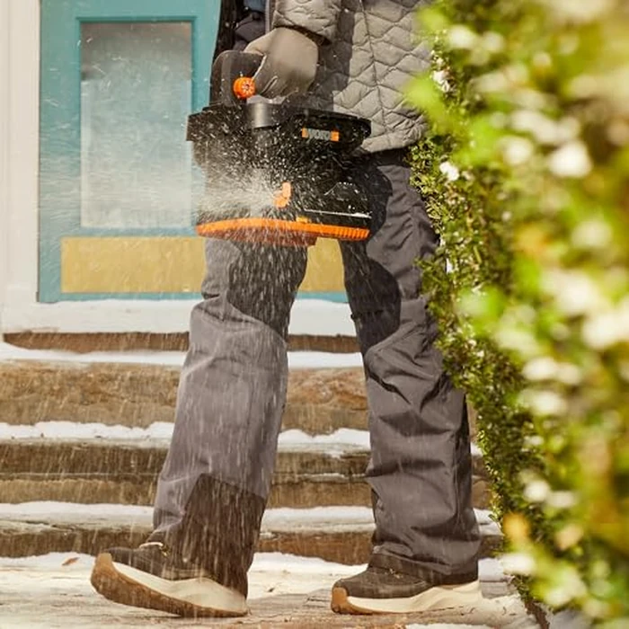 WORX 20V Cordless Seed Spreader 6-Speeds 5-Ft. Max Distance, Fertilizer Spreaders 8 Flow-Rate Settings, Broadcast Spreader Easier Than Hand Spreaders for Lawns WG869.9 - Tool Only by WORX - Image 6