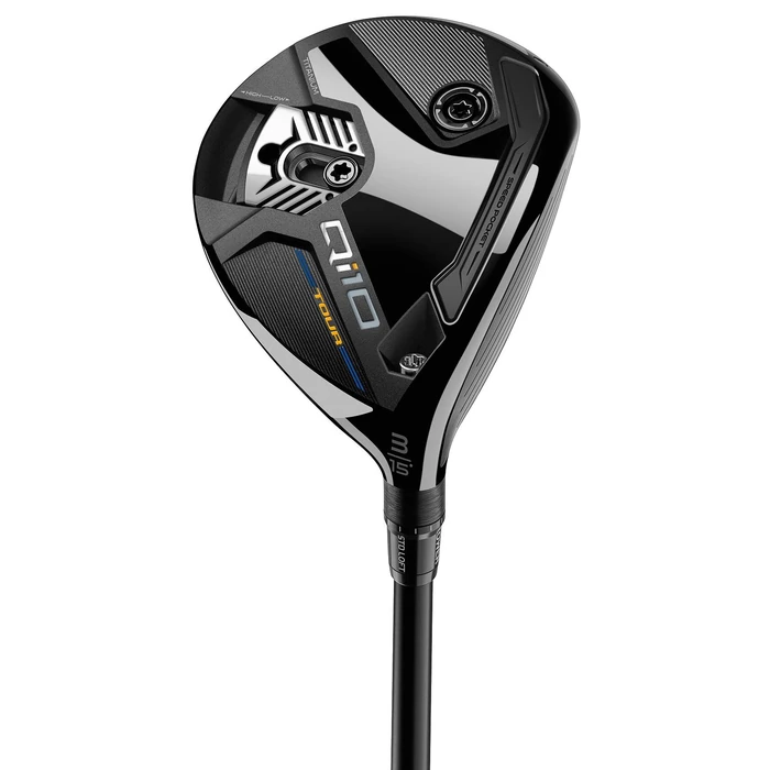 TaylorMade Qi10 Tour Fairway Wood - Golf Club - 3 Wood - 15 degrees Loft - Stiff Flex - Mitsubishi Chemical Tensei AV Limited Blue 75 FW Shaft - Men by TaylorMade - Refurbished - Good condition - US$183.48