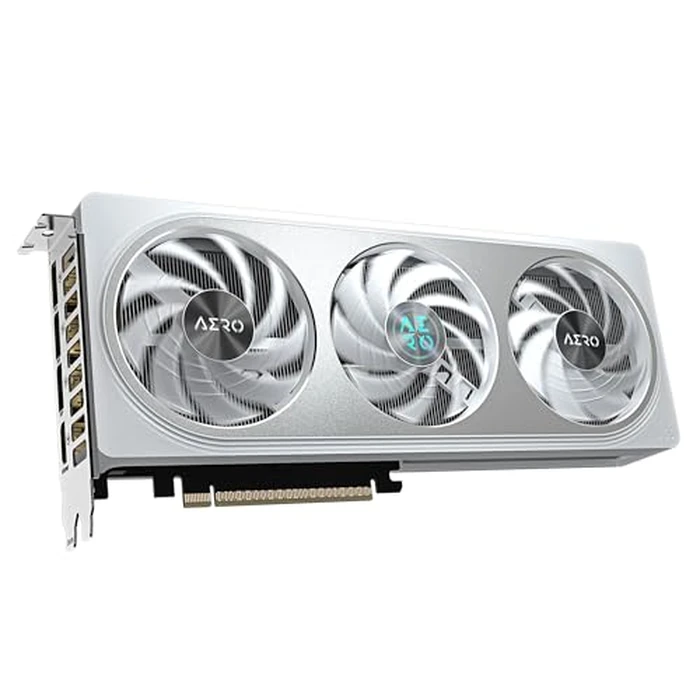 GIGABYTE GeForce RTX 5060 AERO OC 8G Graphics Card, 8GB 128-bit GDDR7, PCIe 5.0, WINDFORCE Cooling System, GV-N5060AERO OC-8GD Video Card by GIGABYTE - Image 4