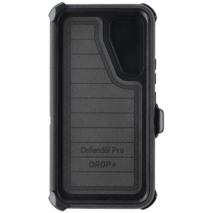 OtterBox Defender Pro Series Phone Case & Holster for Galaxy A54 (5G) - Black by OtterBox - Image 3