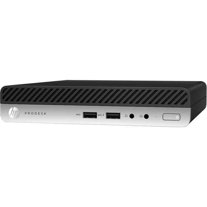 HP ProDesk 400 G4 Mini Desktop PC - Intel Core i5-8500T 2.1GHz - 256GB - Black - 8GB RAM by HP - Image 2