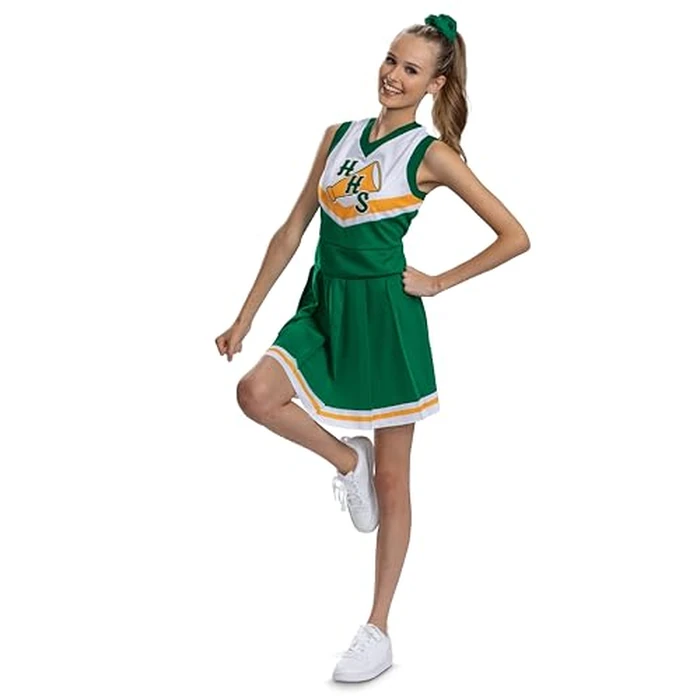 Disguise Chrissy Cheerleader Costume, Official Stranger Things Hawkins Cheerleader Costume for Adults, Womens Size S (4-6) by Disguise - Used - Very Good condition