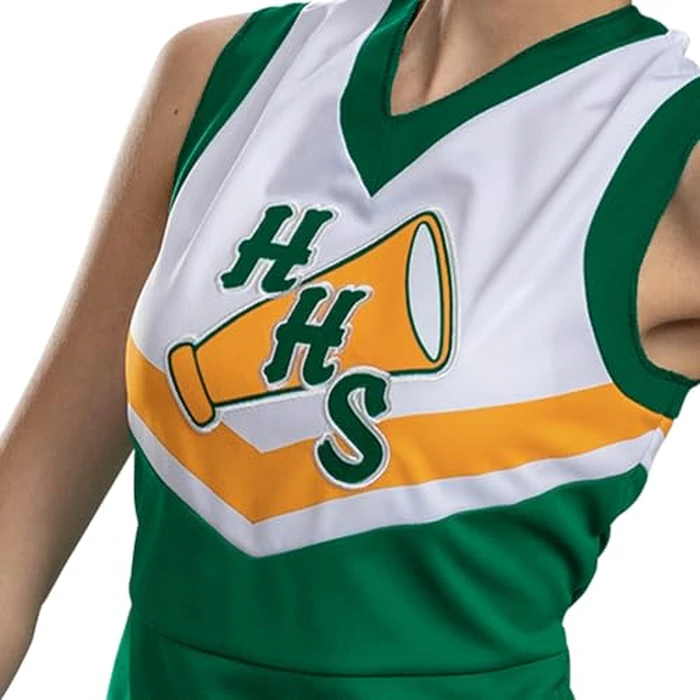 Disguise Chrissy Cheerleader Costume, Official Stranger Things Hawkins Cheerleader Costume for Adults, Womens Size S (4-6) by Disguise - Image 3