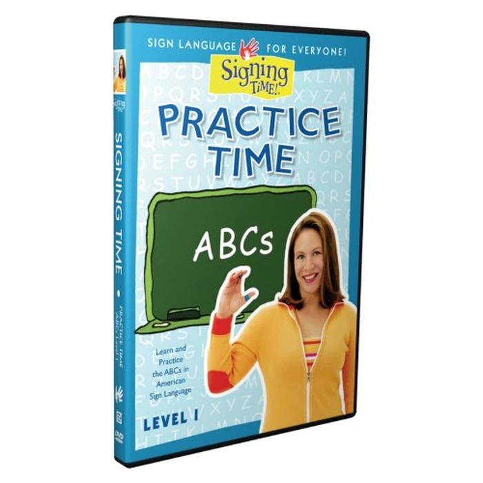 Practice Time ABCs Level One by Signing Time! by Two Little Hands Productions - Used - Good condition - US$10.98