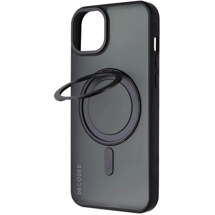 Decoded 360 Loop Stand Back Cover Case with MagSafe for iPhone 15 Plus - Black by Decoded - Refurbished - Brand New condition - US$11.01