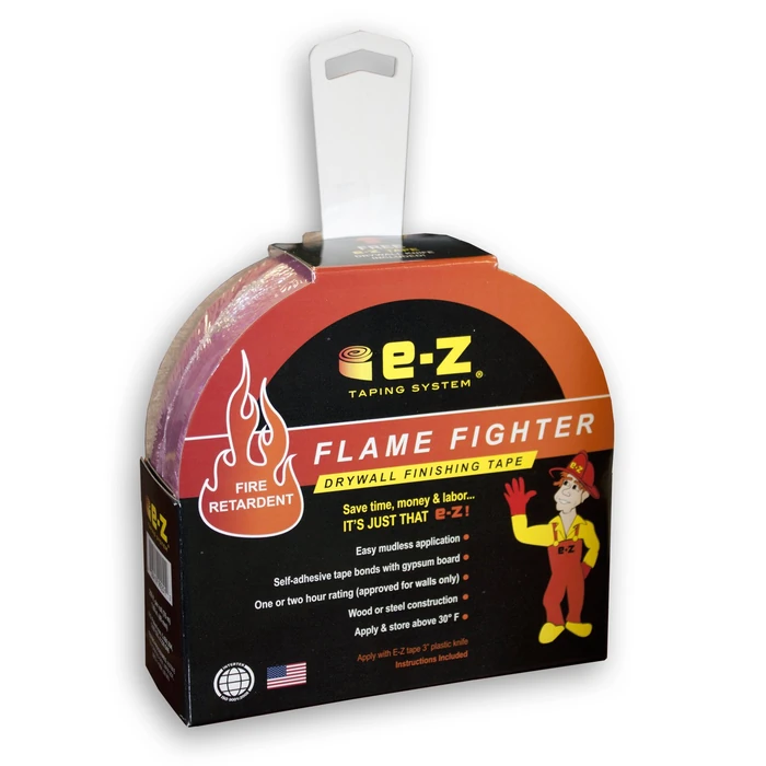 E-Z Taping System 99251 250-Feet x 1.89-Inch Flame Fighter Fire Retardant Drywall Finishing Tape, 1-Pack by E-Z Taping System - Used - Very Good condition