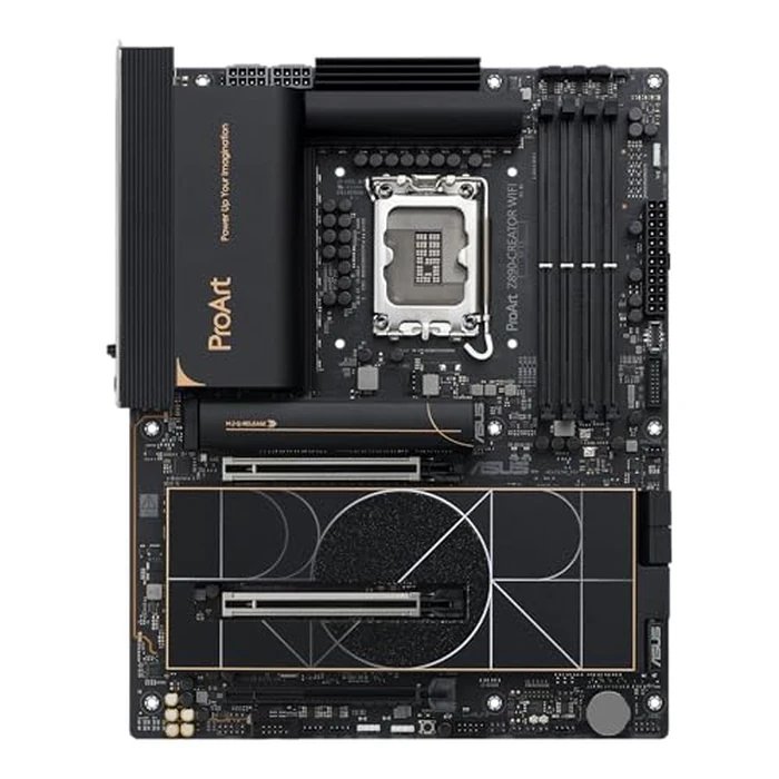 ASUS ProArt Z890-CREATOR WiFi Z890 LGA 1851 ATX Motherboard, Intel Core Ultra Processor Series 2 Ready, 16+2+1+2 Stages, PCIe 5.0, DDR5, Thunderbolt 5 Type-C, 10+2.5 Gb LAN, WiFi 7, 5X M.2, AI OC by Asus - Image 9
