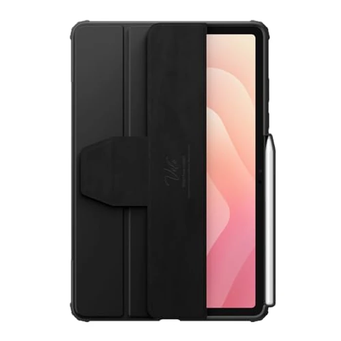 Spigen for Galaxy Tab S11 Case (2025), Air Skin Pro Detachable Magnetic Cover with Clear Transparent Back and Pencil Holder, Black by Spigen - Image 2