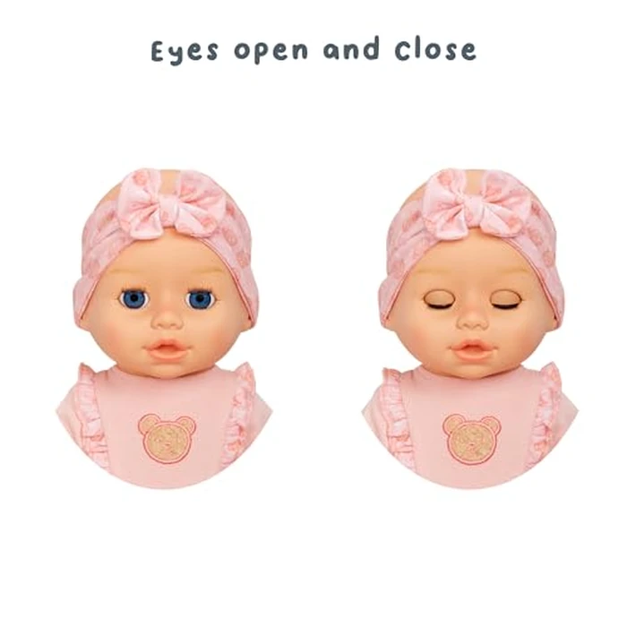 Baby born Learn to Walk Baby Doll Annabell - Blue Eyes: Realistic Features for Kids Ages 3+, Walks, Crawls, Sits & Kicks, Eyes Open & Close, Multiple Sound Effects by Baby born - Image 5