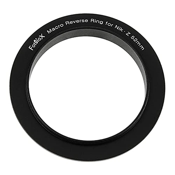 Fotodiox Macro Reverse Ring Compatible with 52mm Filter Thread to Nikon Z-Mount Cameras - for Reverse Mounting Lenses by Fotodiox - Used - Acceptable condition - CA$11.40