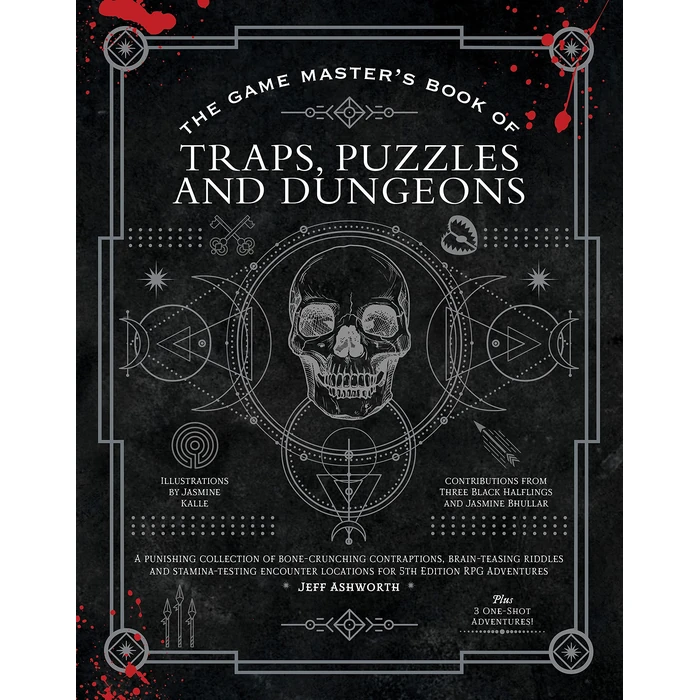 The Game Master's Book of Traps, Puzzles and Dungeons: A punishing collection of bone-crunching contraptions, brain-teasing riddles and ... RPG adventures (The Game Master Series) by Media Lab Books - Used - Good condition - US$16.00
