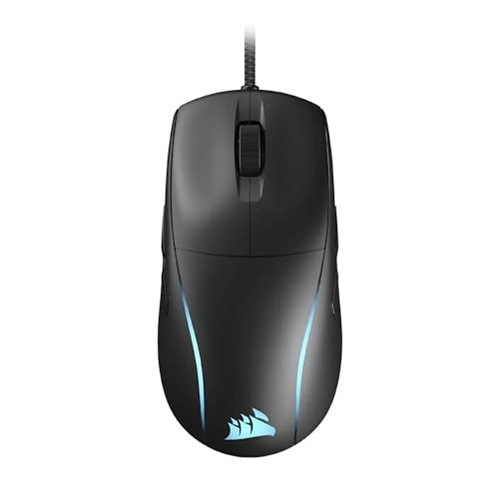 Corsair M75 Wired RGB Lightweight FPS Gaming Mouse - 26,000 DPI - Swappable Side Buttons - PC - Black by Corsair - Used - Very Good condition