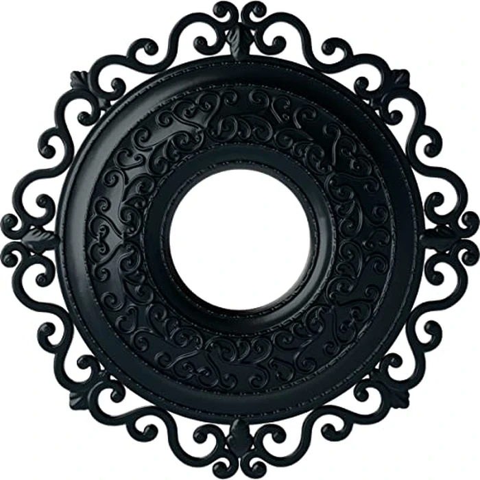 Ekena Millwork CM22ORNSF Orrington Ceiling Medallion, 22" OD x 6 1/4 ID x 1 3/4 P, Night Shade by Ekena Millwork - Used - Like New condition - US$52.13