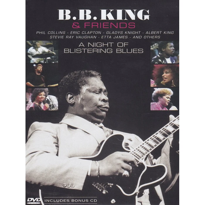 B.B. King & Friends: A Night of Blistering Blues by Immortal - Used - Like New condition - US$40.00