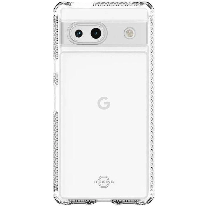 Itskins Hybrid R Phone Case for Google Pixel 7a - Transparent by Itskins - Refurbished - Brand New condition
