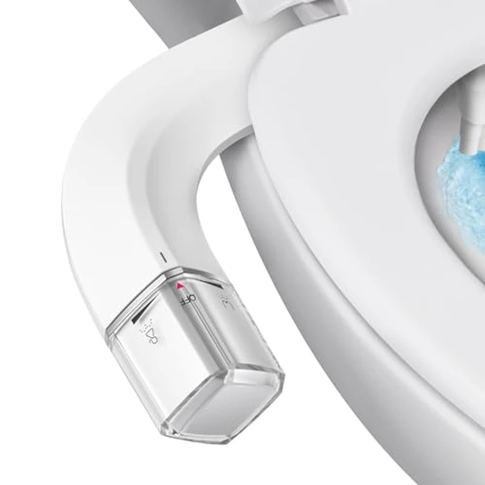 Shineforu Ultra-Slim Bidet Dual Mode Bidet Attachment for Toilet, Bidet Toilet Seat Attachment with Pressure Controls(Feminine/Posterior Wash),Easy to install Design Non-Electric Bidet by Shineforu - Used - Very Good condition - US$18.80