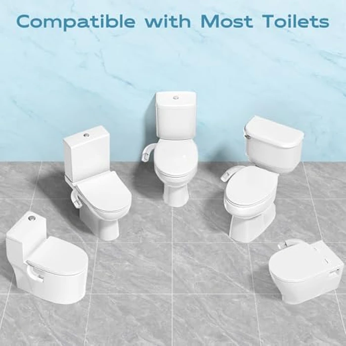 Shineforu Ultra-Slim Bidet Dual Mode Bidet Attachment for Toilet, Bidet Toilet Seat Attachment with Pressure Controls(Feminine/Posterior Wash),Easy to install Design Non-Electric Bidet by Shineforu - Image 7