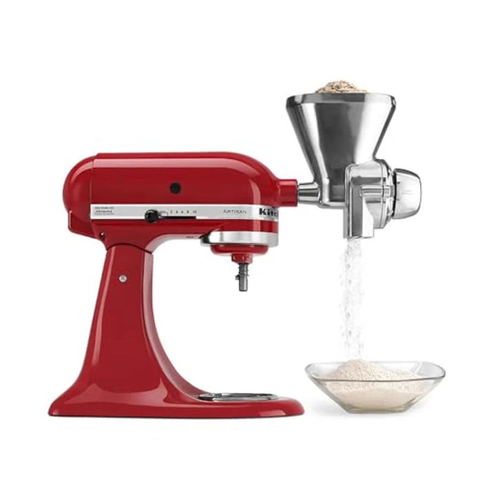 KitchenAid All Metal Grain Mill Attachment, KGM by KitchenAid - Image 1