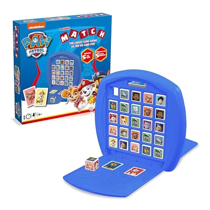 Top Trumps Match Game Paw Patrol - Family Board Games for Kids and Adults - Matching Game and Memory Game - Fun Two Player Kids Games - Memories and Learning, Board Games for Kids 4 and up by Top Trumps - Used - Like New condition