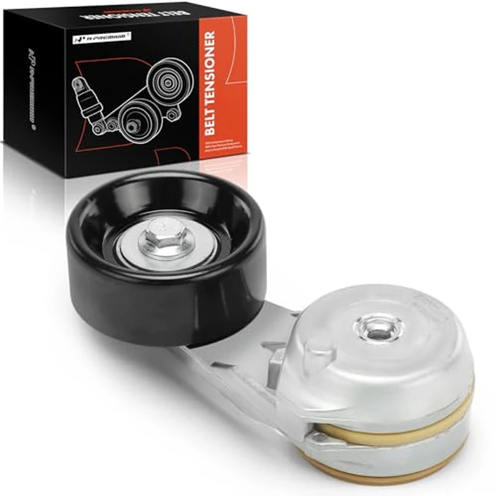 A-Premium Belt Tensioner Assembly with Pulley Compatible with Ford F-250 F-350 F-450 F-550 Super Duty 2003-2007 E-350 E-450 Super Duty 2004-2010 V8 6.0L, Replace# 3C2Z6B209BA by A-premium - Used - Good condition - CA$16.86