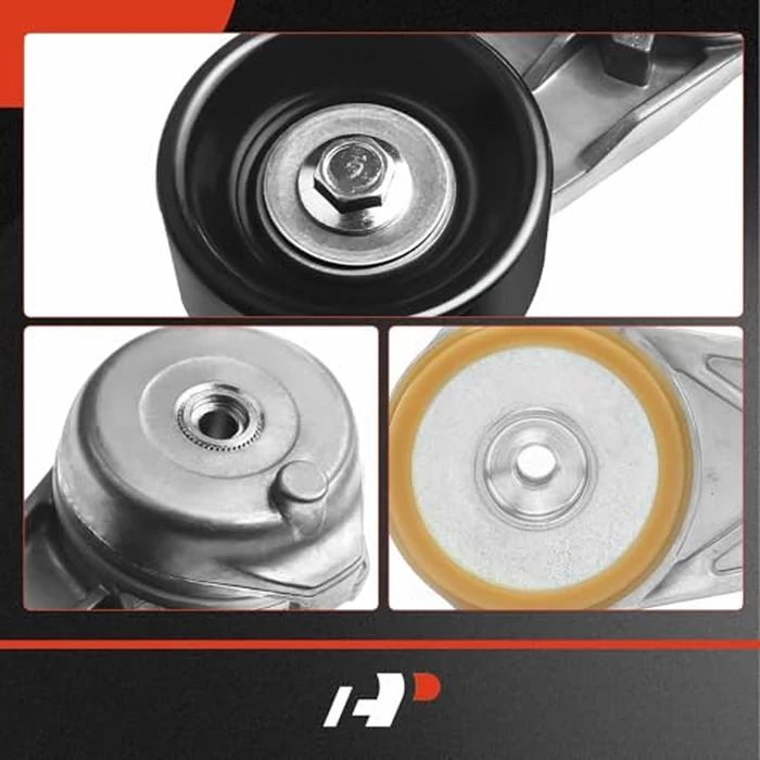 A-Premium Belt Tensioner Assembly with Pulley Compatible with Ford F-250 F-350 F-450 F-550 Super Duty 2003-2007 E-350 E-450 Super Duty 2004-2010 V8 6.0L, Replace# 3C2Z6B209BA by A-premium - Image 7