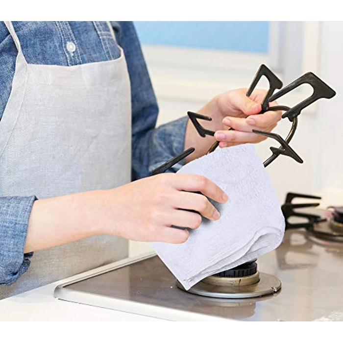 Utopia Towels Kitchen Bar Mops, Pack of 12, 16 by 19 Inches, 100% Cotton Super Absorbent White Towels, Multi-Purpose Cleaning Towels for Home and Kitchen Bars by Utopia Towels - Image 5