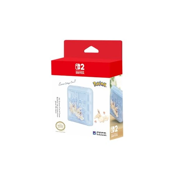 HORI 24-Game Card Case Eevee Cottage Core for Nintendo Switch 2 - Officially Licensed by Nintendo and The Pokemon Company International by HORI - Used - Like New condition - US$12.02