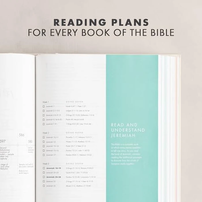 CSB She Reads Truth Bible, Hardcover, Black Letter, Full-Color Design, Wide Margins, Notetaking Space, Devotionals, Reading Plans, Two Ribbon Markers, Sewn Binding, Easy-to-Read Bible Serif Type by Holman Bible Publishers - Image 7