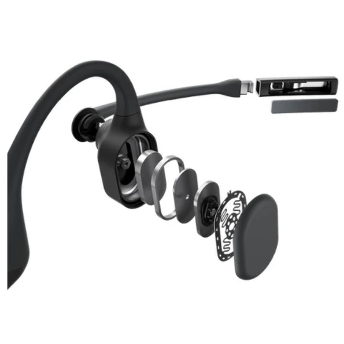 Shokz OpenComm UC Bone Conduction Stereo Bluetooth Headset with Microphone - Black by Shokz - Image 3