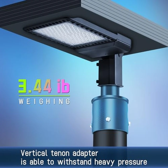 LEDMO 4" Round Poles Tenon Adaptor, Heavy Duty Slip Fitter Lighting with 2 3/8" O.D., Pole Top Vertical Mounting Tenon Adapter for Shoebox Street Poles Light by ledmo - Image 7
