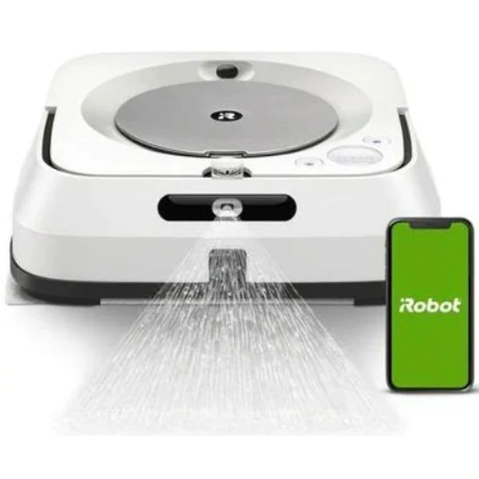 iRobot M6 Braava Jet Robot Mop - White by iRobot - Image 1