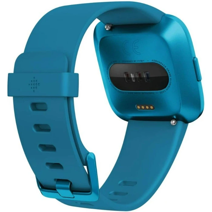 Fitbit Versa Lite Edition Smartwatch - Marina Blue Aluminum Case with Marina Blue Silicone Sport Band by Fitbit - Image 4