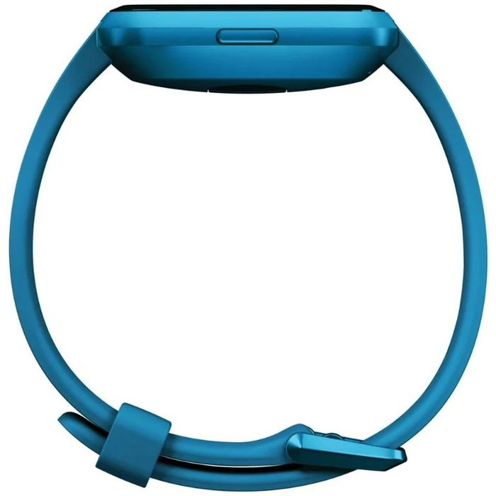 Fitbit Versa Lite Edition Smartwatch - Marina Blue Aluminum Case with Marina Blue Silicone Sport Band by Fitbit - Image 3